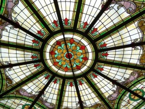 Stained Glass Ceiling.