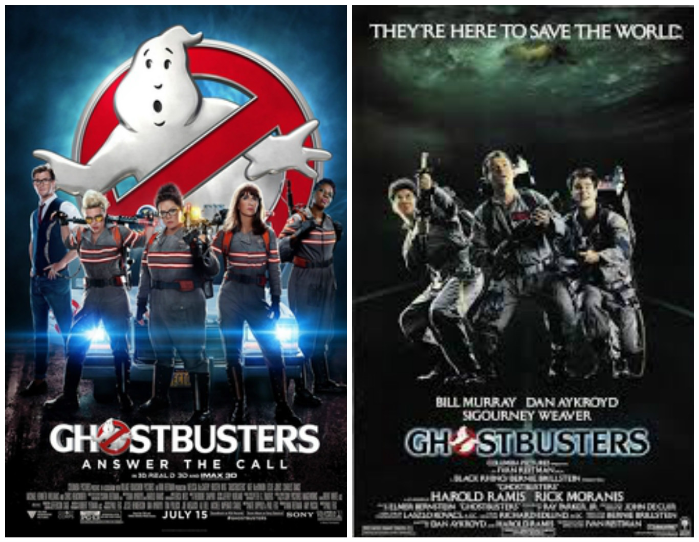ghostbusters collage