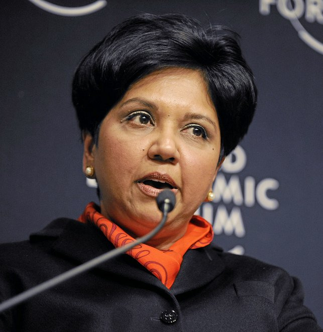 DAVOS/SWITZERLAND, 28JAN10 - Indra Nooyi, Chairman and Chief Executive Officer, PepsiCo, USA; Member of the Foundation Board of the World Economic Forum; Global Agenda Council on the Role of Business is captured during the session 'State Leadership: An Opportunity for Global Action' at the Congress Centre at the Annual Meeting 2010 of the World Economic Forum in Davos, Switzerland, January 28, 2010. Copyright by World Economic Forum swiss-image.ch/Photo by Michael Wuertenberg