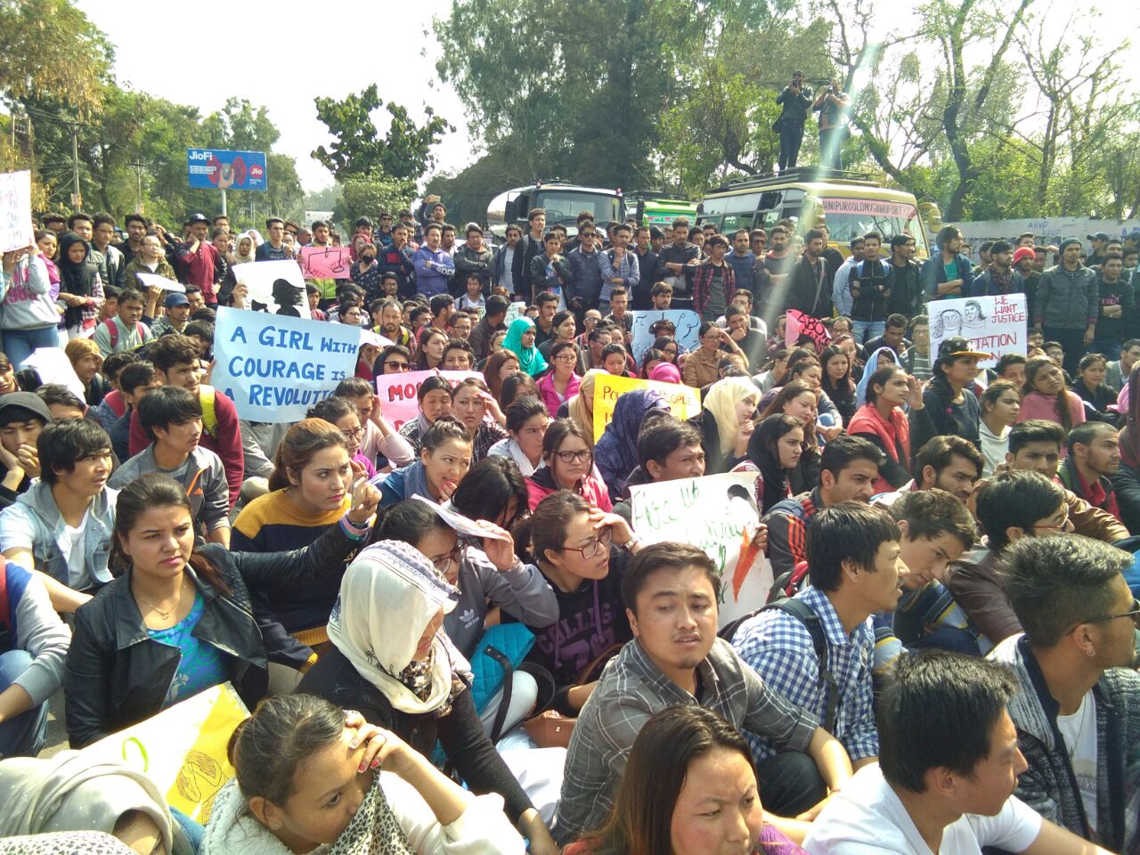 Jammu Students Protest Inaction Against Professor Who Molested a Medical Student, Demand Mehbooba Mufti's ... - The Ladies Finger